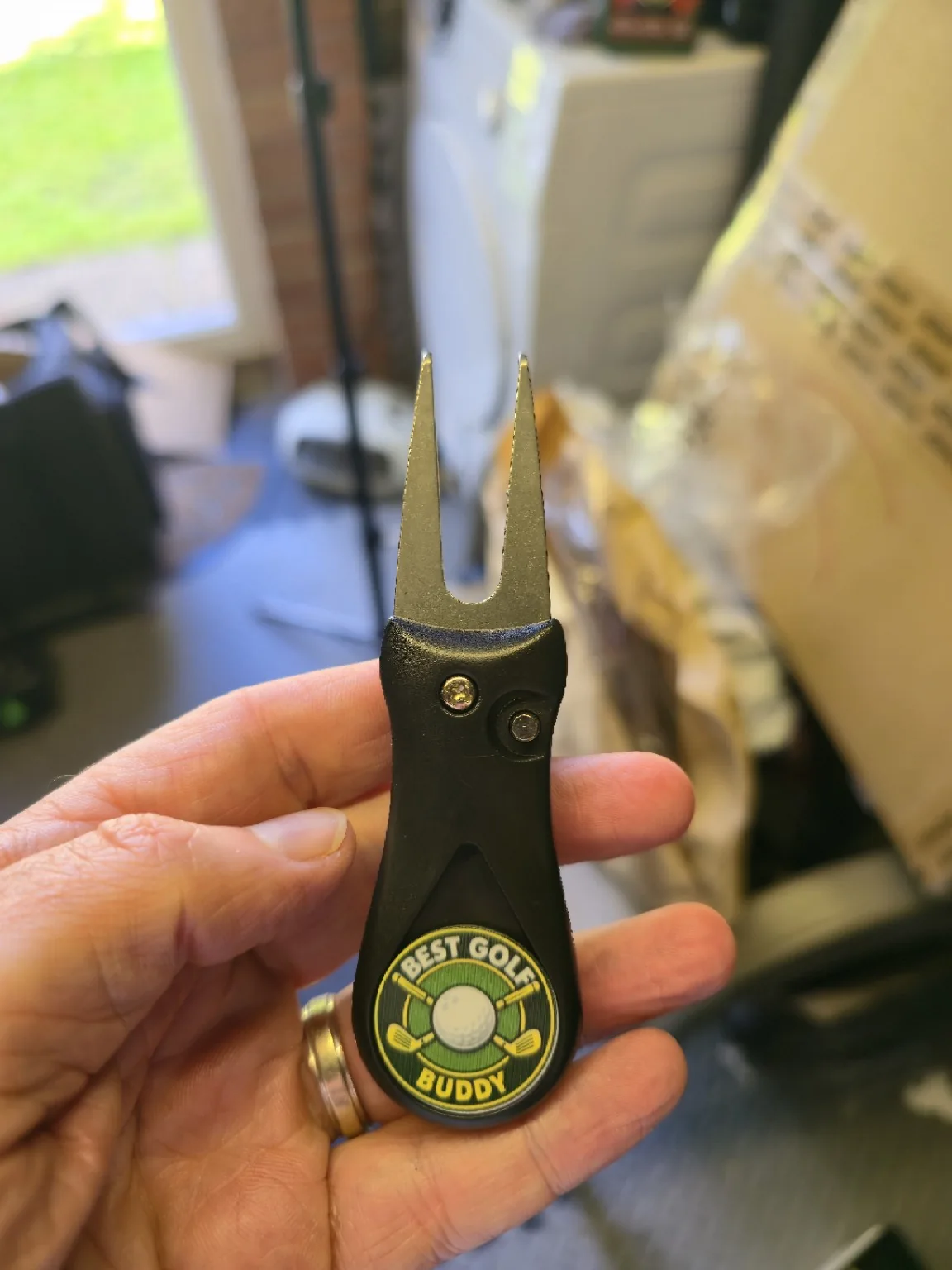 Personalised Best Golf Buddy divot repair tool